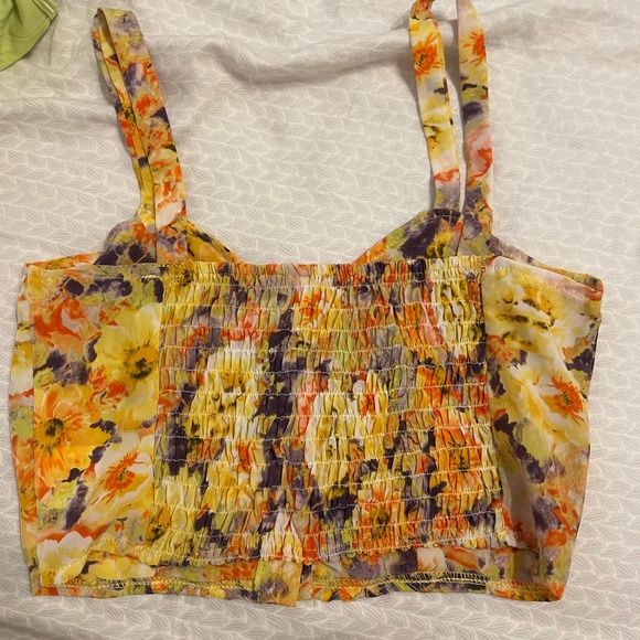 Multicolored Cropped Tank - Picture 4 of 4